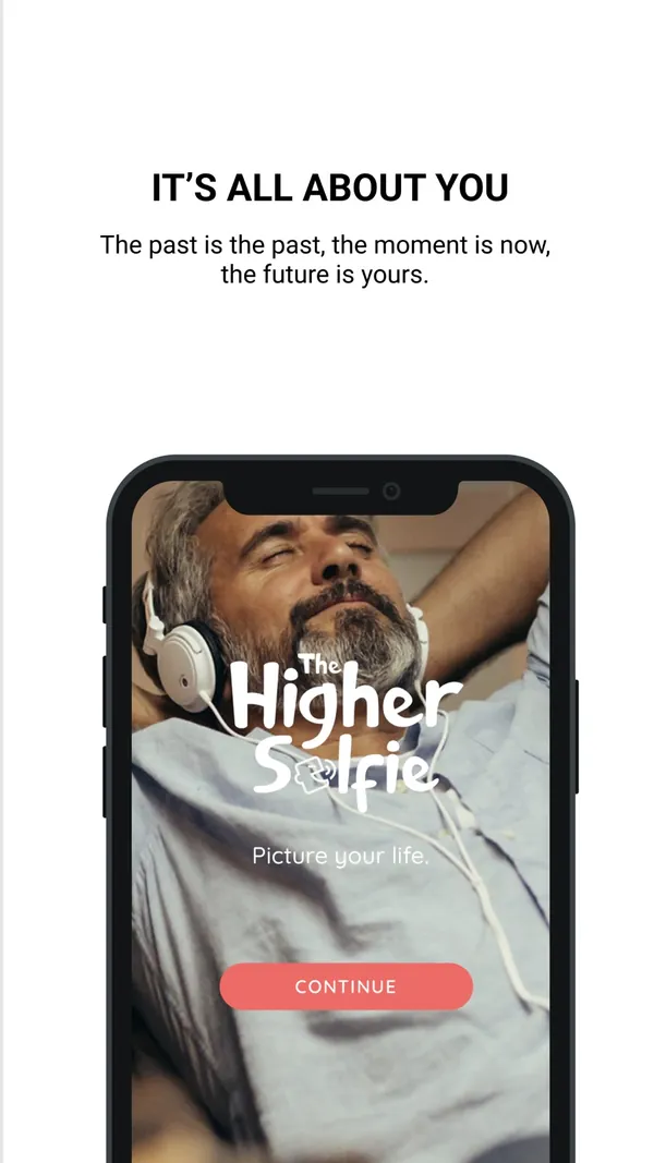The Higher Selfie App Store screenshot 1