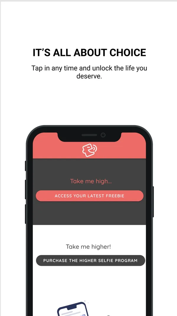The Higher Selfie App Store screenshot 2